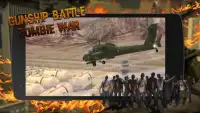 Gunship Batalha Guerra Zombie Screen Shot 0