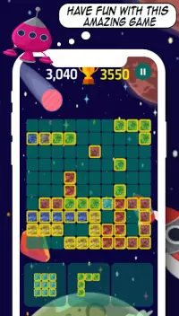 Block Puzzle Space Legend - لعبة ألغاز جديدة 2020 Screen Shot 3