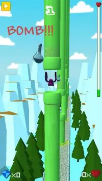 Flappy Crow 3D Screen Shot 4