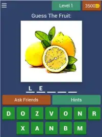 Fruit Trivia Quiz Screen Shot 10