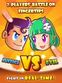 Justice vs Evil(2-Player Duel) Screen Shot 5