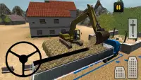 Construction Truck 3D: Gravel Screen Shot 1