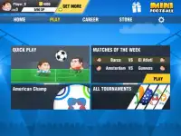 Mini Football Head Soccer Game Screen Shot 5