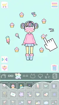 Pastel Girl : Game Berdandan Screen Shot 2