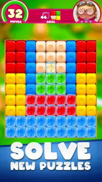 Toy Box Crush Party Time - Tap and Pop The Cubes! Screen Shot 1
