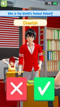 anime okul öğretmen simülatör Screen Shot 6