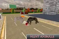 Wild wolf sim city ataque 3d Screen Shot 0