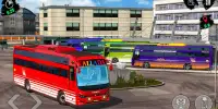 Bus driving simulator 3d game Screen Shot 16