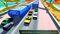 City Elevated Bus Simulator Screen Shot 1
