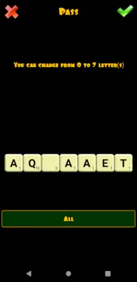 7 letters for 1 word (previously My Word Game) Screen Shot 3
