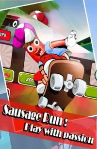 Sausage Run Game Screen Shot 1