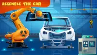 Autobauergeschäft: Fahrzeuge im Werk bauen Screen Shot 1