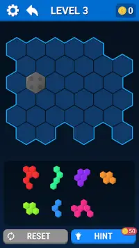 Block Puzzle - Hexagon, Triangle, Square Shapes Screen Shot 0