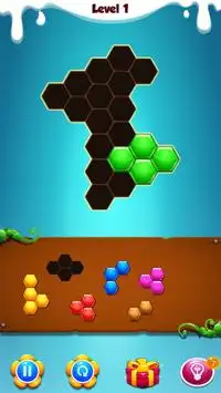 2018 Block Puzzle Hexagon Game Screen Shot 4