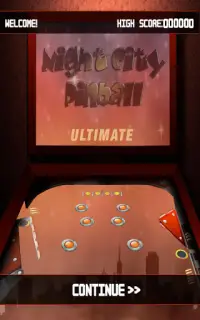 Night City Pinball Free Screen Shot 0