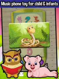 Baby Phone Games for Toddlers - Animals Music Screen Shot 4