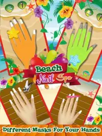 Beach Nail Spa - Girls Game Screen Shot 14