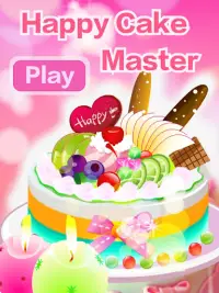 Happy Cake Master Cooking Game Screen Shot 1