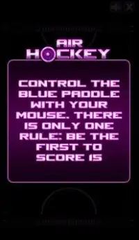 Glow Air Hockey: Classic Screen Shot 2