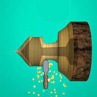 Wood Turning - Paint Simulator 3D