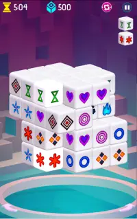 Mahjong Dimensions 2 Screen Shot 2