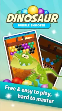Dino Bubble Shooter Screen Shot 2