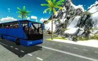 3D salju Bus Driving Simulator Screen Shot 4