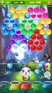 Baby Panda Bubble Shooter Screen Shot 4
