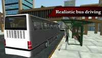 Bus Driving Simulator Screen Shot 1