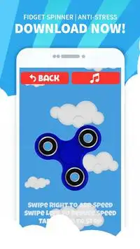 Fidget Spinner Plus Screen Shot 2