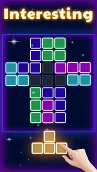 I-block ang Glow puzzle - Clas Screen Shot 2