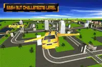 Flying Car Sim: Taxi Pilot 3D Screen Shot 11