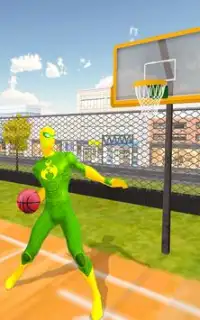 SuperHero Real Basketball Stars Screen Shot 6