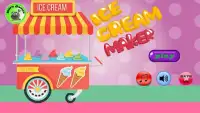 Ice Cream Maker 2 - Ice Sweet Maker Game Screen Shot 0