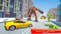 Robot Super Car Game - Robot Transforming Games Screen Shot 1