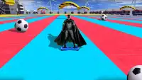 Superheroes Hoverboard Fast Highway Racing Screen Shot 6