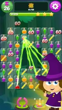 Hexe Spiele - Trinken Match-3-Puzzle Screen Shot 0