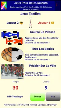 Défi pour deux joueurs Screen Shot 2
