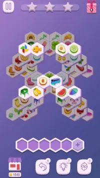 Tile Match Hexa: Abbina i Tass Screen Shot 2