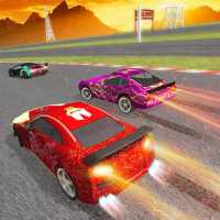 Master Superhero Car Racing games: Lightening Car