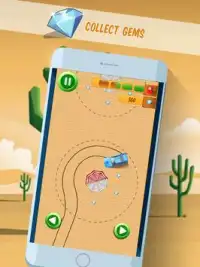 Donuts Drift - Desert Drift Edition Screen Shot 2