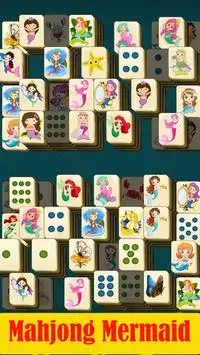Mahjong Mermaid Solitaire Screen Shot 0