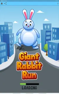 Giant Rabbit Run Screen Shot 0