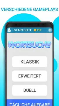 Wortsuche Spiel Deutsch Kostenlos Puzzle Wortspiel Screen Shot 0