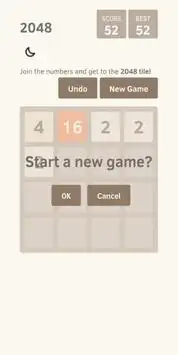 2048 - Puzzle Mind Game Screen Shot 3