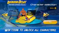 Banana Boat Water Speed Race Screen Shot 1