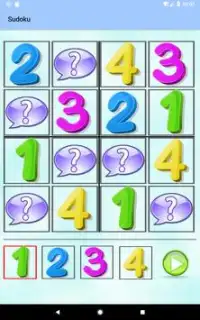 Permainan Sudoku untuk anak-anak Screen Shot 2