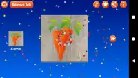 Vegetables Puzzle Kids Games Screen Shot 3