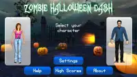 Zombie Halloween Dash Screen Shot 0