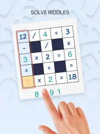 Griddlers－Crossmath Puzzles Screen Shot 6